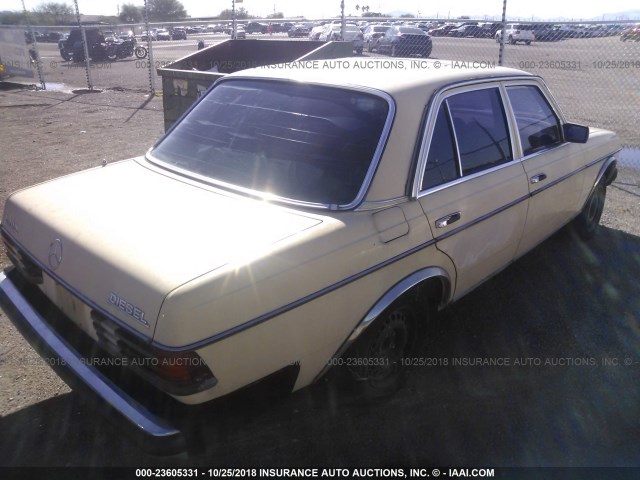 WDBAB23A0DB396065 - 1983 MERCEDES-BENZ 240 D GOLD photo 6