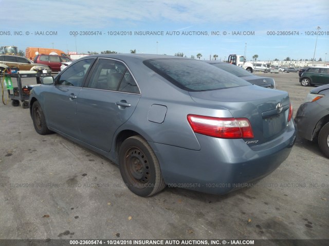4T1BE46K67U573588 - 2007 TOYOTA CAMRY NEW GENERAT CE/LE/XLE/SE Light Blue photo 3