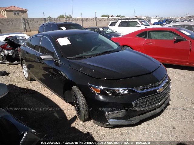 1G1ZB5ST8JF215865 - 2018 CHEVROLET MALIBU LS 黑色 照片 1