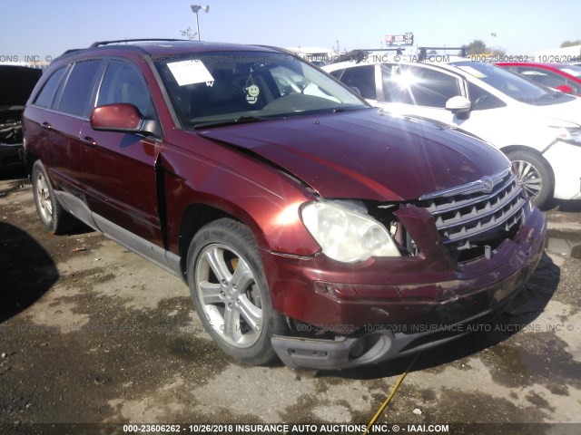 2A8GM68X97R316898 - 2007 CHRYSLER PACIFICA TOURING ORANGE photo 1