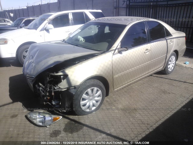 4T1BE32K36U155102 - 2006 TOYOTA CAMRY LE/XLE/SE GOLD photo 2