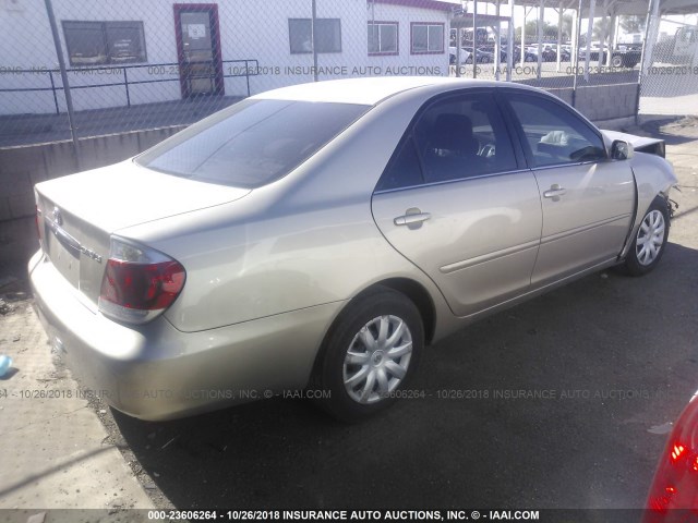 4T1BE32K36U155102 - 2006 TOYOTA CAMRY LE/XLE/SE GOLD photo 4
