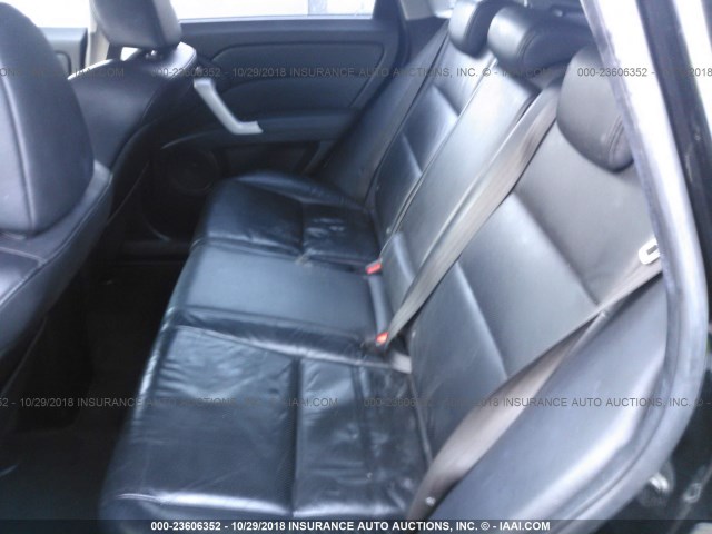 5J8TB18519A007500 - 2009 ACURA RDX TECHNOLOGY BLACK photo 8