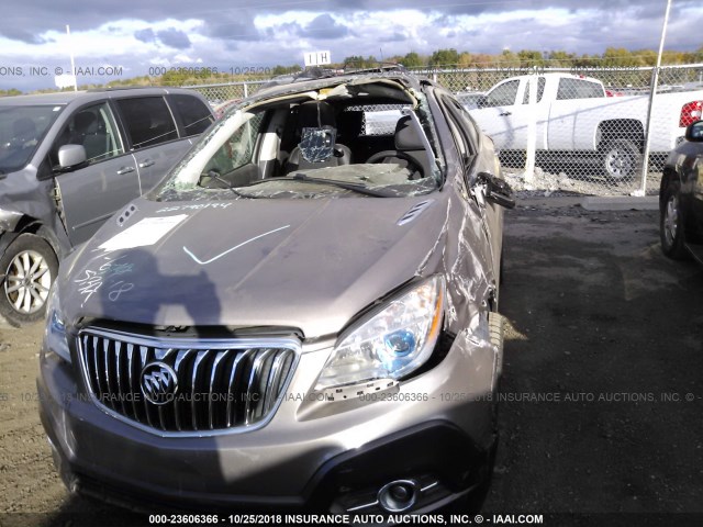 KL4CJFSB2DB210261 - 2013 BUICK ENCORE CONVENIENCE 棕色 照片 6