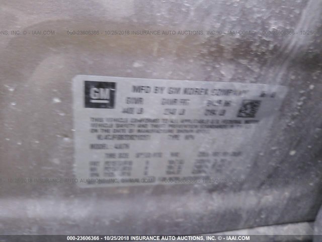 KL4CJFSB2DB210261 - 2013 BUICK ENCORE CONVENIENCE 棕色 照片 9