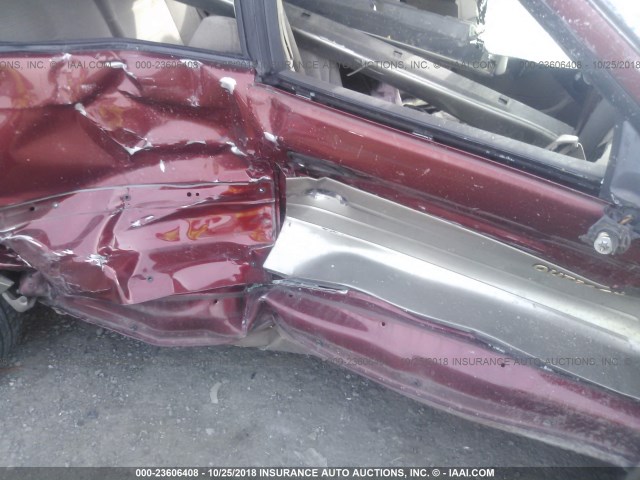 4S3BH675X37620369 - 2003 SUBARU LEGACY OUTBACK AWP 红色 照片 6