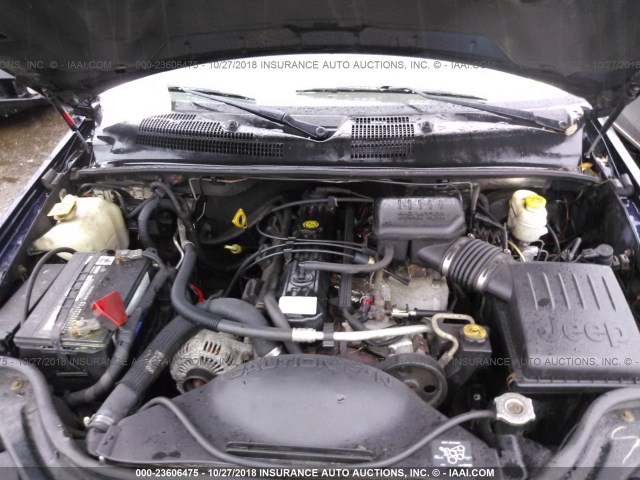 1J4GW48S54C371387 - 2004 JEEP GRAND CHEROKEE LAREDO/COLUMBIA/FREEDOM 蓝色 照片 10