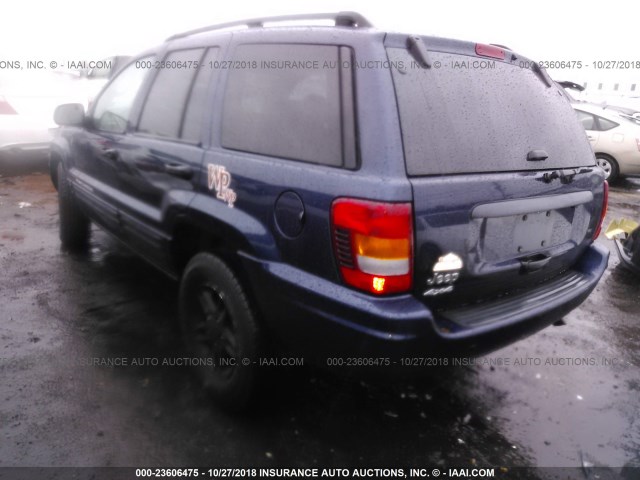 1J4GW48S54C371387 - 2004 JEEP GRAND CHEROKEE LAREDO/COLUMBIA/FREEDOM 蓝色 照片 3