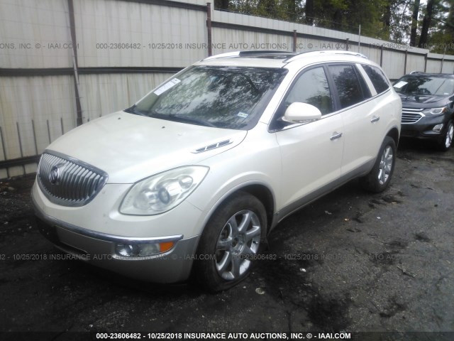 5GAER23D99J137923 - 2009 BUICK ENCLAVE CXL თეთრი ფოტო 2