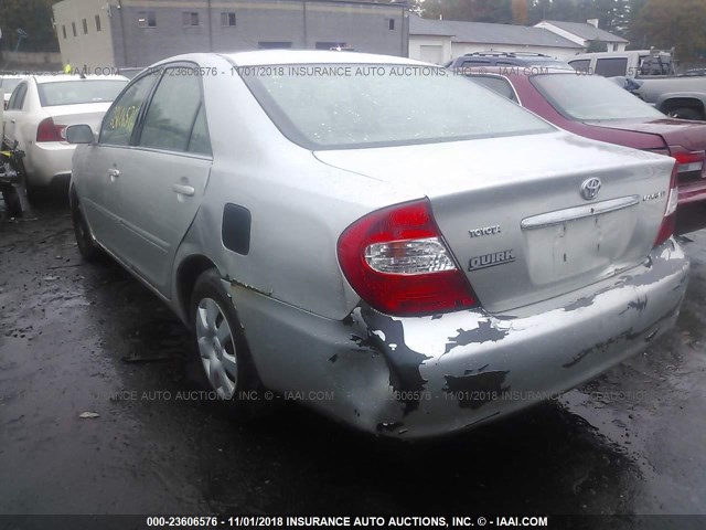 4T1BE32K53U136112 - 2003 TOYOTA CAMRY LE/XLE/SE GRAY photo 3