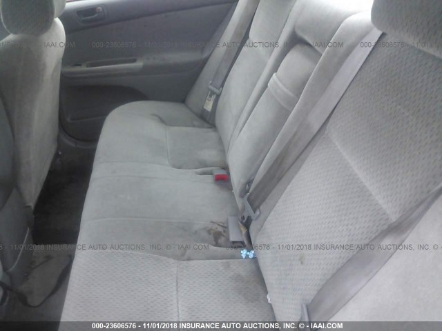 4T1BE32K53U136112 - 2003 TOYOTA CAMRY LE/XLE/SE GRAY photo 8