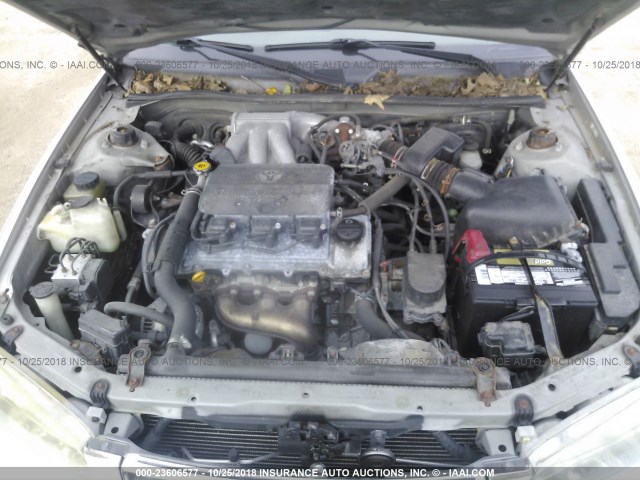 4T1BF28K91U969567 - 2001 TOYOTA CAMRY LE/XLE 银色 照片 10