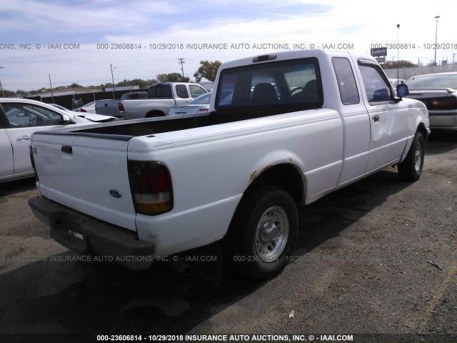 1FTCR14A3SPA39235 - 1995 FORD RANGER SUPER CAB WHITE photo 4