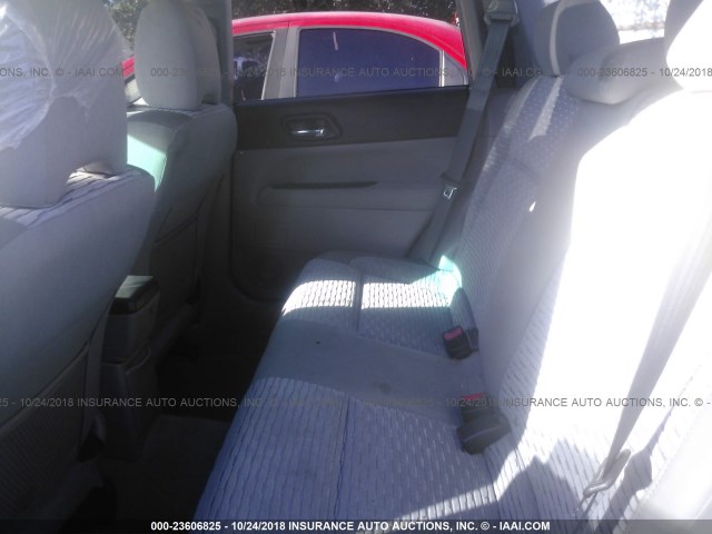 JF1SG65615G734123 - 2005 SUBARU FORESTER 2.5XS ვერცხლისფერი ფოტო 8