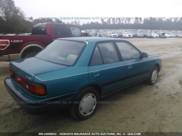 JM1BG2265R0714110 - 1994 MAZDA PROTEGE LX BLUE photo 4