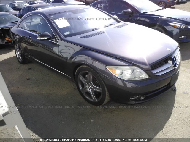 WDDEJ71X77A001230 - 2007 MERCEDES-BENZ CL 550 GRAY photo 1