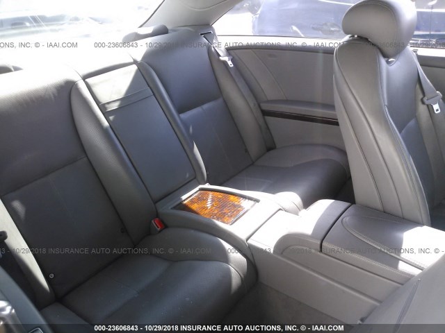 WDDEJ71X77A001230 - 2007 MERCEDES-BENZ CL 550 GRAY photo 8