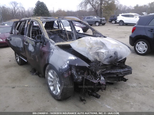 2LMDJ6JK5DBL14314 - 2013 LINCOLN MKX MAROON photo 1