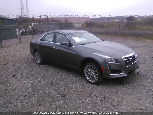 1G6AX5SX5G0108425 - 2016 CADILLAC CTS LUXURY COLLECTION GRAY photo 1
