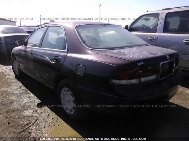 1YVGE22C6T5535631 - 1996 MAZDA 626 DX/LX PURPLE photo 3