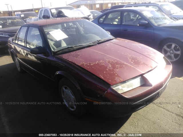 1G8ZG5284SZ201525 - 1995 SATURN SL1 RED photo 1