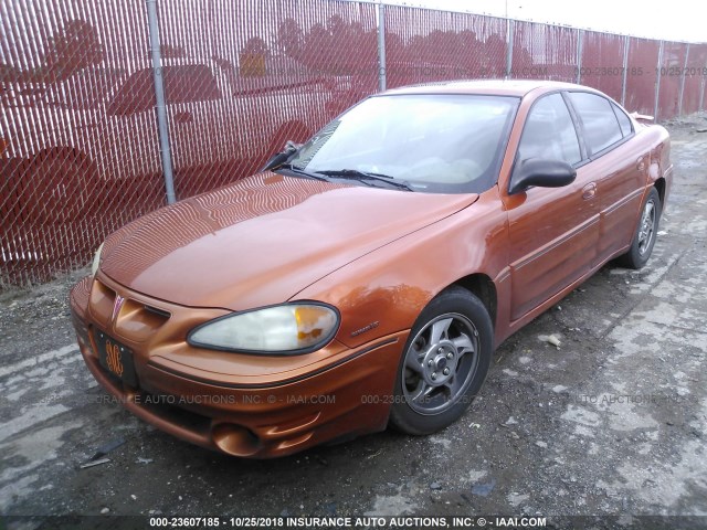 1G2NW52E64C103152 - 2004 PONTIAC GRAND AM GT ORANGE photo 2