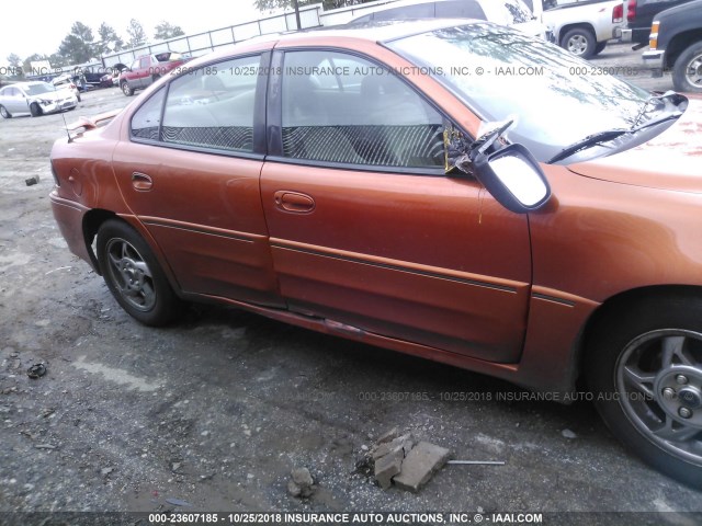 1G2NW52E64C103152 - 2004 PONTIAC GRAND AM GT ORANGE photo 6