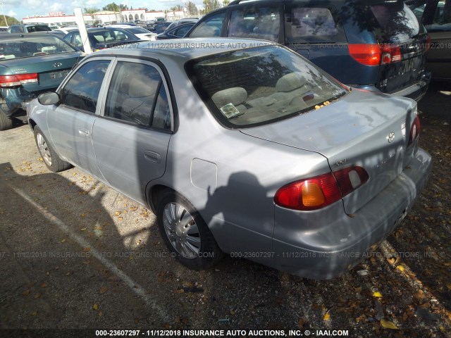 2T1BR12E7YC326134 - 2000 TOYOTA COROLLA VE/CE/LE 灰色 照片 3