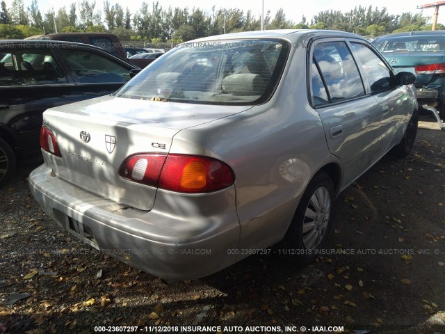 2T1BR12E7YC326134 - 2000 TOYOTA COROLLA VE/CE/LE 灰色 照片 4