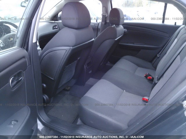 1G1ZH57B09F146034 - 2009 CHEVROLET MALIBU 1LT BLACK photo 8