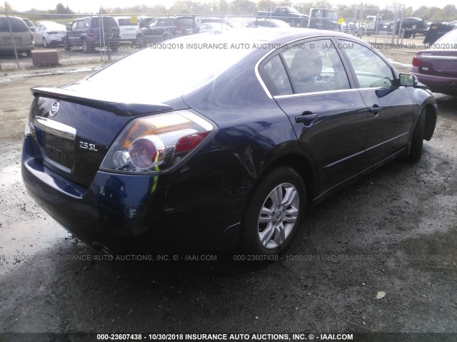 1N4AL2AP2AN432036 - 2010 NISSAN ALTIMA S BLUE photo 4