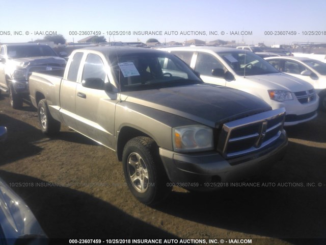 1D7HE42J76S629579 - 2006 DODGE DAKOTA SLT GOLD photo 1