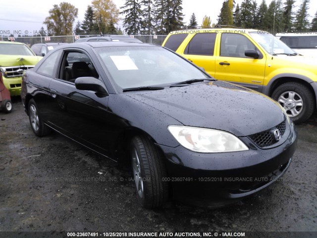 1HGEM21144L051360 - 2004 HONDA CIVIC DX VP BLACK photo 1