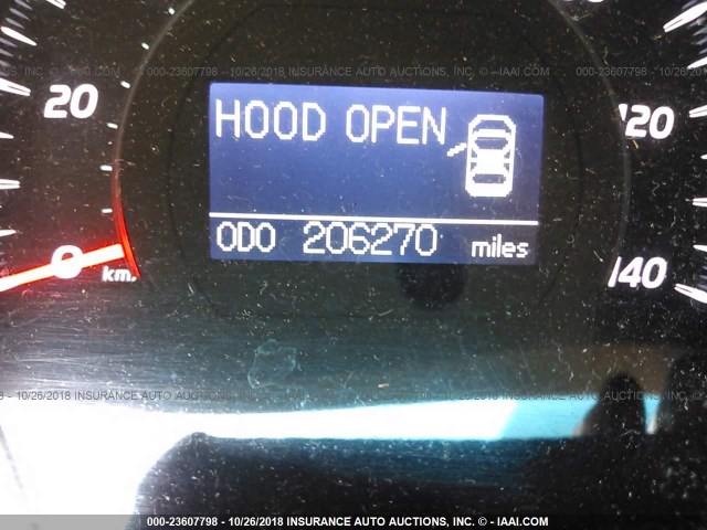 4T4BE46K79R078308 - 2009 TOYOTA CAMRY SE/LE/XLE BLACK photo 7