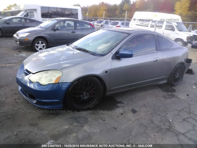 JH4DC53072C030033 - 2002 ACURA RSX TYPE-S Champagne photo 2