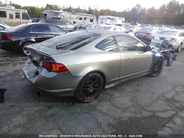 JH4DC53072C030033 - 2002 ACURA RSX TYPE-S Champagne photo 4