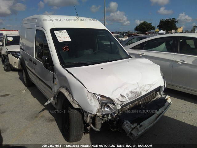 NM0LS7AN1CT117032 - 2012 FORD TRANSIT CONNECT XL WHITE photo 1