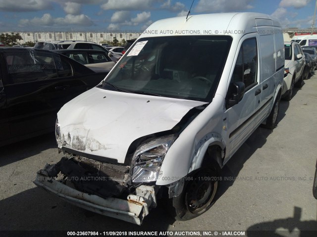 NM0LS7AN1CT117032 - 2012 FORD TRANSIT CONNECT XL WHITE photo 2