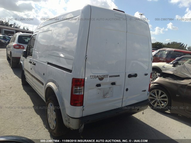 NM0LS7AN1CT117032 - 2012 FORD TRANSIT CONNECT XL WHITE photo 3