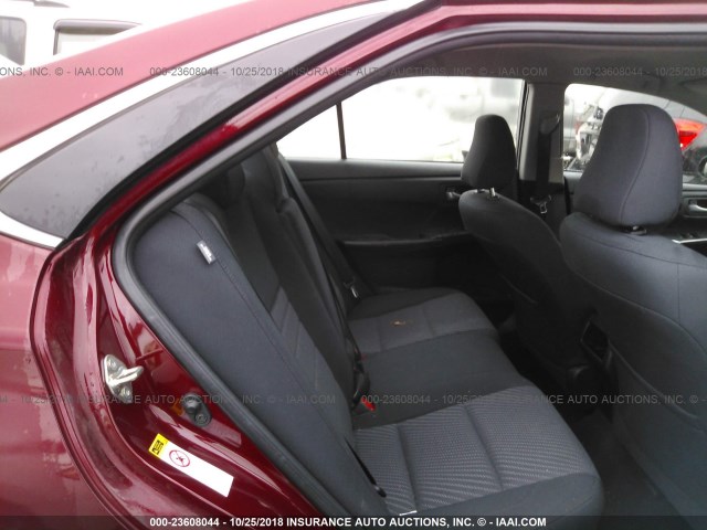 4T1BF1FK7GU552485 - 2016 TOYOTA CAMRY LE/XLE/SE/XSE BURGUNDY photo 8