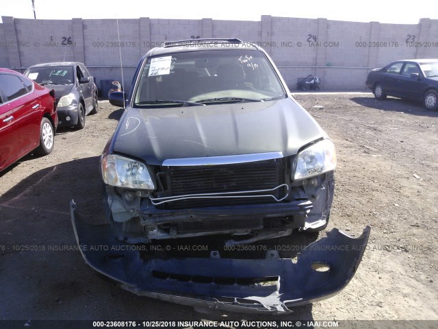 4F2YU09142KM64578 - 2002 MAZDA TRIBUTE LX/ES GREEN photo 6