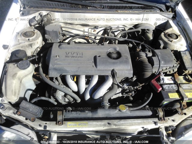 1NXBR12E8YZ372926 - 2000 TOYOTA COROLLA VE/CE/LE 白色 照片 10
