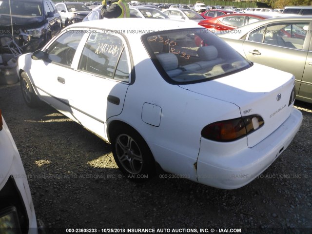 1NXBR12E8YZ372926 - 2000 TOYOTA COROLLA VE/CE/LE 白色 照片 3
