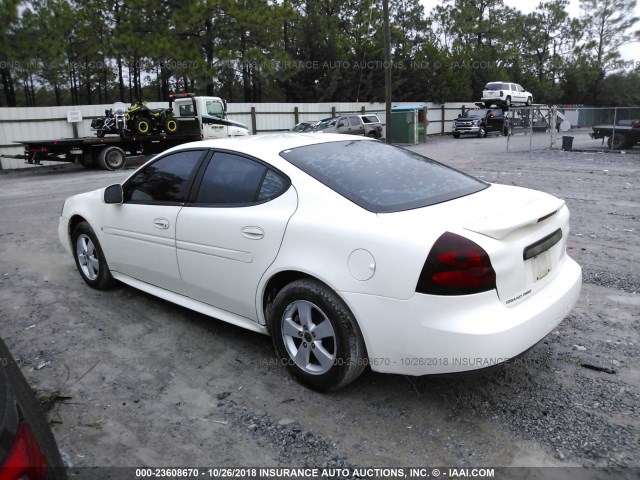 2G2WP552161261622 - 2006 PONTIAC GRAND PRIX WHITE photo 3