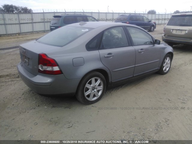 YV1MS382X62167802 - 2006 VOLVO S40 2.4I GRAY photo 4