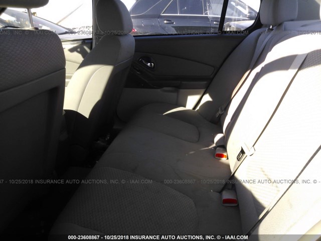 1G1ZS58F07F240639 - 2007 CHEVROLET MALIBU LS 银色 照片 8