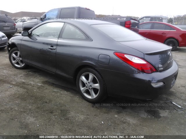 4T1CA30P78U140569 - 2008 TOYOTA CAMRY SOLARA SE/SLE/SPORT GRAY photo 3