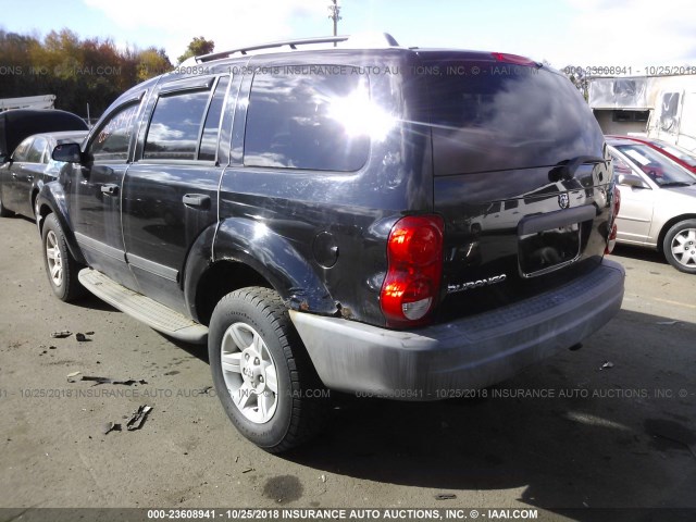 1D4HB38N95F553963 - 2005 DODGE DURANGO ST BLACK photo 3