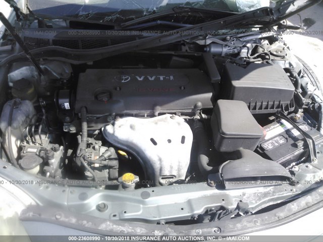 4T1BE46K79U855872 - 2009 TOYOTA CAMRY SE/LE/XLE 绿色 照片 10
