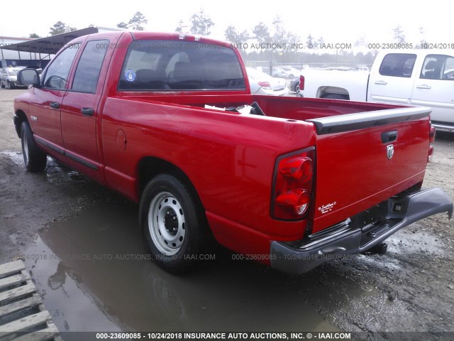 1D7HA18K38J169436 - 2008 DODGE RAM 1500 ST RED photo 3